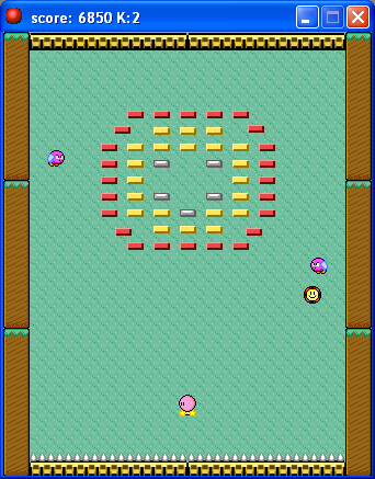 Kirby's Block Ball Mini Gameplay